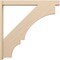 Ekena Millwork 5 1/2-in W x 46-in D x 46-in H Balboa Block Rough Cedar Woodgrain TimberThane Outlooker, Primed Tan OUTUR055X46X46BOA44RCPR - alternate 3